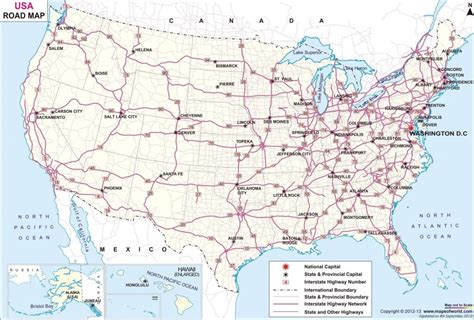 Us Interstate And Highway Map Usa Road Map Beautiful Free Printable | Printable Us Interstate ...