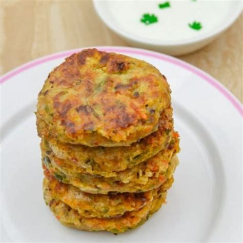 Chickpea Veggie Patties Recipe (Kid-Friendly Vegetable Patties) - Flavours Treat