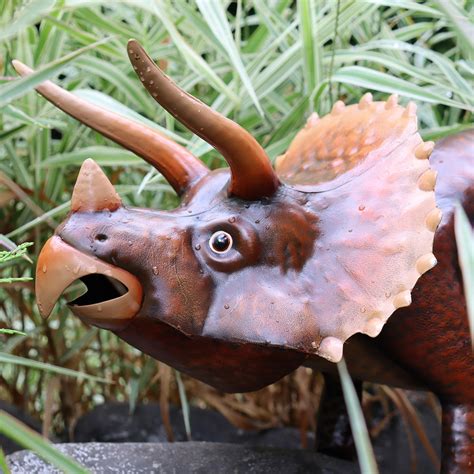 Giant Metal Prehistoric Garden Dinosaur Ornaments