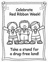 Red Ribbon Week Coloring Pages By Miss Ps PreK Pups  TpT sketch template