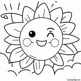 Happy Sunshine Coloring Page  Coloring Pagescom sketch template