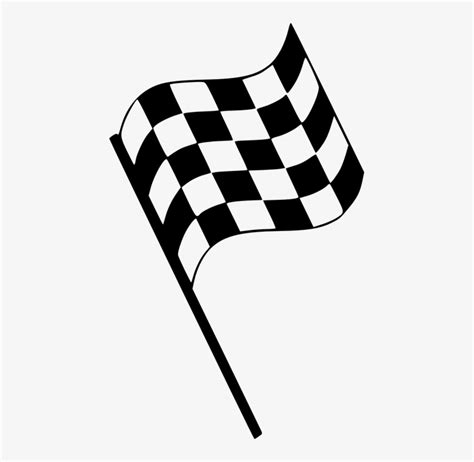 Racing Flag Clipart - Finish Line Flag Vector Transparent PNG - 441x720 - Free Download on NicePNG