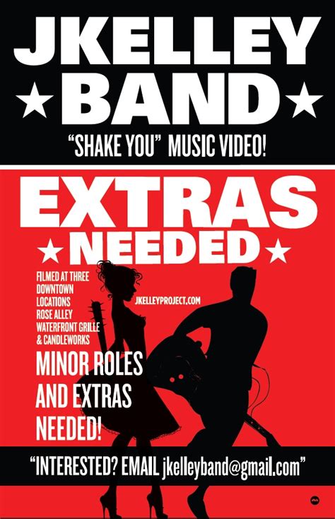 J.Kelley Band Seeks Extras for Music Video – New Bedford Guide