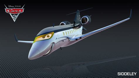 Cars 2 Character Reveal - Siddeley the Jet Plane & Rod 'Torque' Redline - HeyUGuys