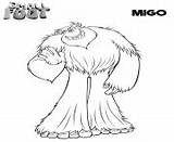 Everest Is A Yeti Coloring Page Printable sketch template