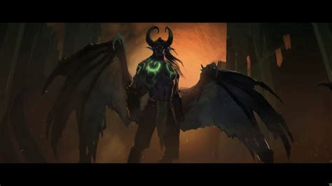 World of Warcraft first two cinematics demon hunter line - YouTube