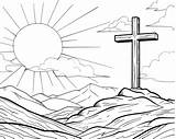 Jesus At Easter Coloring Pages sketch template