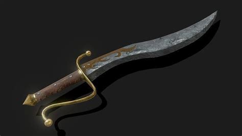 3D model Cursed Blade VR / AR / low-poly | CGTrader