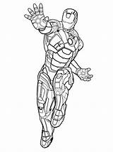 Amazing Iron Man Coloring Page  Free Printable Pages For Kids sketch template