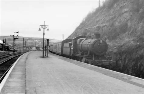 BRITISH RAILWAY B.R Photograph - Steam Loco 6327 At Barnstaple Junction C 1962 £2.25 - PicClick UK