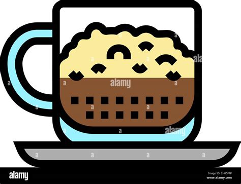 macchiato coffee color icon vector illustration Stock Vector Image & Art - Alamy