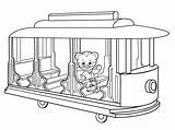 Daniel Tiger Trolley Coloring Page  Brandon Russells Pages sketch template