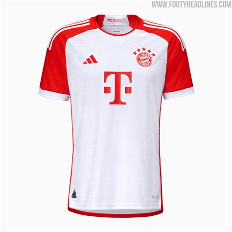 Unique Bayern München 23-24 Home Kit Font Released - Footy Headlines