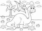 Various Dinosaurs Line Art Vector Illustration For coloring Pages  sketch template