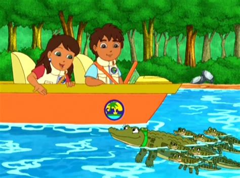 Go Diego Go Alicia Saves The Crocodile