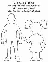God Made Me In Special Way Coloring Pages  Mitraland sketch template