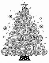 Christmas Coloring Sheet Printable Tree  Free sketch template