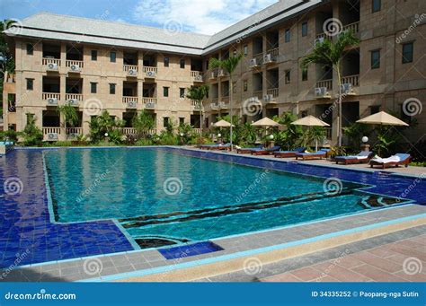 Hotel Swimming pool stock photo. Image of holiday, leisure - 34335252