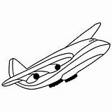 747 Boeing Coloring Airbus Pages Jet Colouring Printable Drawings  sketch template