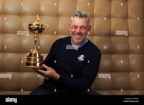 Golf - Darren Clarke Ryder Cup Media Day - Sofitel Heathrow Stock Photo ...