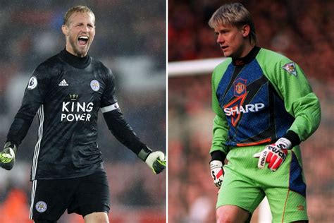 Emotional Man Utd legend Peter Schmeichel proud of son Kasper for ...