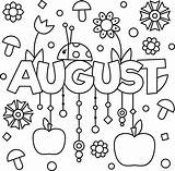 August Coloring Pages Free Printable – Thekidsworksheet sketch template