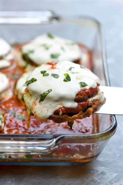 Baked Eggplant Parmesan Recipe (and Video!) | Valerie's Kitchen