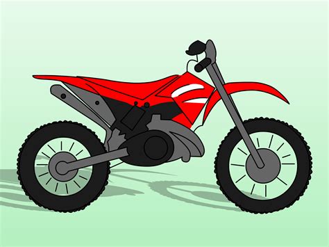 How to Draw Dirt Bikes: 10 Steps (with Pictures) - wikiHow