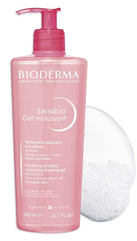 Sensibio Gel moussant | Cleanser gel, face wash for sensitive skin, skin care routine