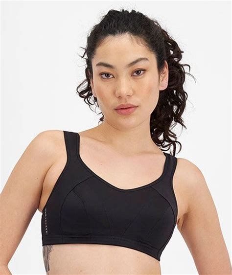 Shock Absorber by Berlei Active Multi Sport Sports Bra - Black - Curvy Bras