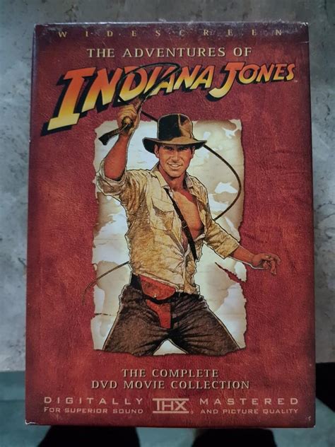 Indiana Jones box set DVD, Hobbies & Toys, Music & Media, CDs & DVDs on ...