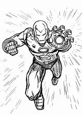 Iron Man Coloring Pages Free Printable sketch template