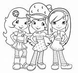Strawberry Shortcake And Friends coloring Page  Download Print Or sketch template