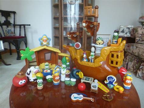 VeggieTales Jonah/Nativity Toy Figures Lot | #1916150016