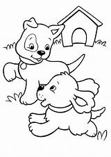 Coloriage Chiots Mignons  Télécharger Et Imprimer Gratuit Sur sketch template