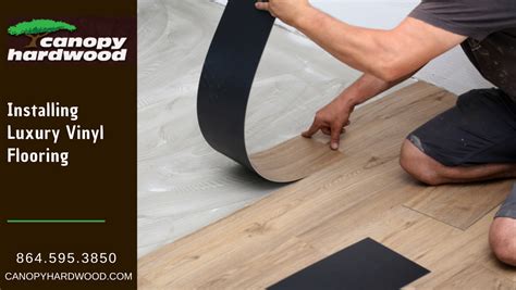 Luxury Vinyl Flooring Installation | Canopy Hardwood - Dependable ...