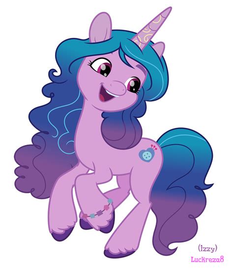 Mlp G5 Izzy Moonbow (happy) vector by luckreza8 on DeviantArt