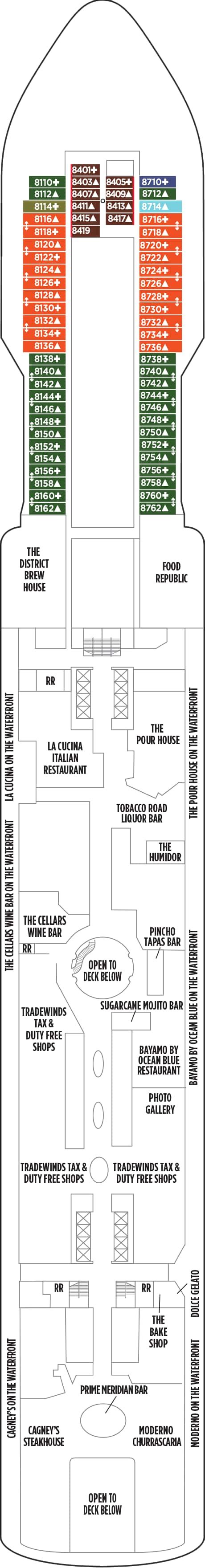 Norwegian Escape Deck 11 Floor Plan | Floor Roma