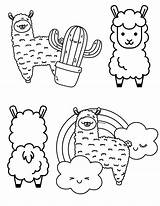 Print These Cute Llama Coloring Pages For Kids And Adults sketch template