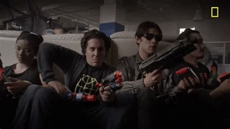 Season 1 Nerf Guns GIF by National Geographic Channel - Find & Share on GIPHY