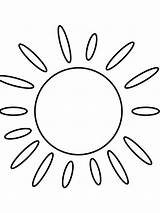 Sun coloring pages sketch template