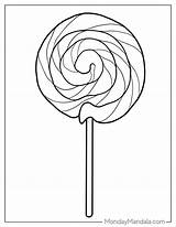 20 Lollipop Coloring Pages Free PDF Printables sketch template