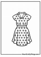 Clothes Coloring Page sketch template