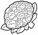 Desenhos de Couve Flor 15 Para Colorir E Imprimir  ColorirOnlineCom sketch template