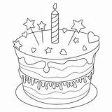 Desenhos De Bolo Para Colorir Imprimir E Pintar  Coloringlib sketch template