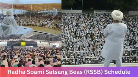 Radha Soami Satsang Beas (RSSB) 2023 Schedule, Dates, Location and ...