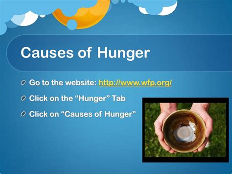 PPT - Hunger- A Webquest PowerPoint Presentation, free download - ID:6258978