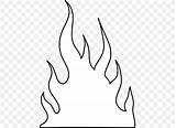Fire Flame Coloring Pages Printable Sketch Page sketch template