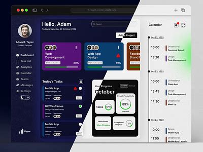 Dashboard Mockup by Ziad Ashraf on Dribbble