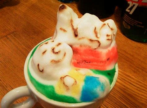 ≡ The amazing world of coffee art! Brain Berries